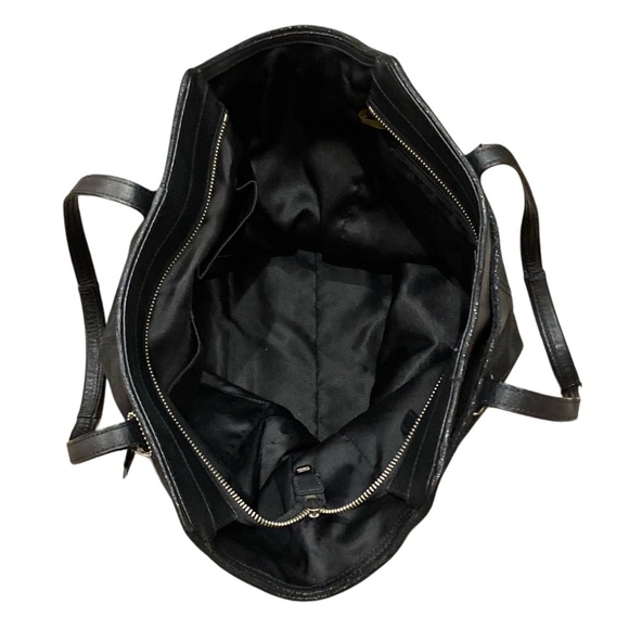 🔥 SALE 🔥 COACH TAYLOR LEATHER NORTH/SOUTH TOTE - F25941 - Picture 3 of 15